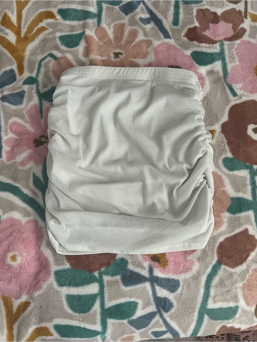 White body on skirt